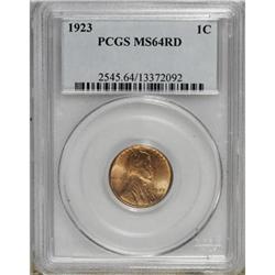 1923 1C Red MS64 PCGS