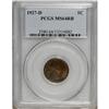 Image 1 : 1927-D 1C Red and Brown MS64 PCGS