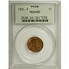 Image 3 : 1931-S 1C Red MS64 PCGS