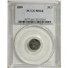 Image 3 : 1859 3CS MS64 PCGS