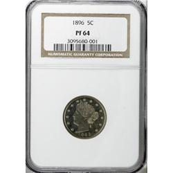 1896 5C PR64 NGC