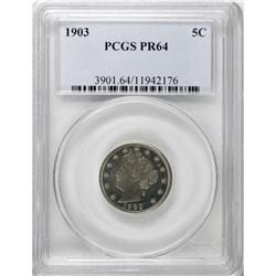 1903 5C PR64 PCGS