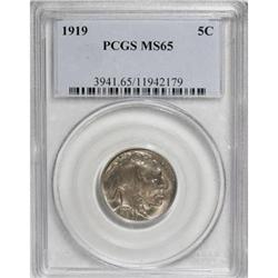 1919 5C MS65 PCGS