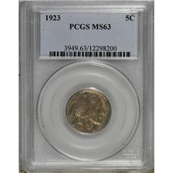 1923 5C MS63 PCGS