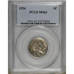 1924 5C MS63 PCGS