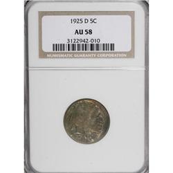 1925-D 5C AU58 NGC