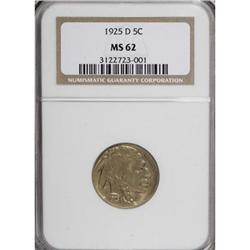 1925-D 5C MS62 NGC