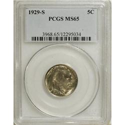 1929-S 5C MS65 PCGS