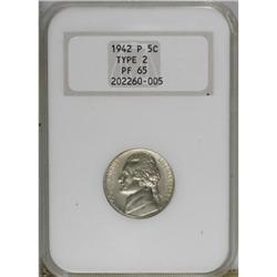 1942-P 5C Type Two PR65 NGC