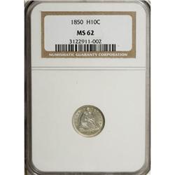 1850 H10C MS62 NGC