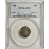 Image 1 : 1833 10C AU53 PCGS