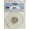 Image 1 : 1881 10C XF40 ANACS