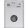 Image 1 : 1863 10C PR61 ANACS
