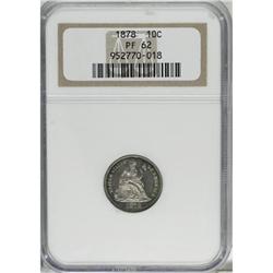 1878 10C PR62 NGC
