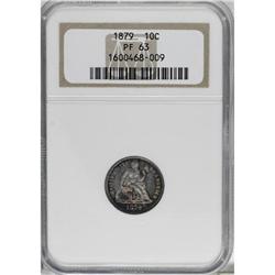 1879 10C PR63 NGC