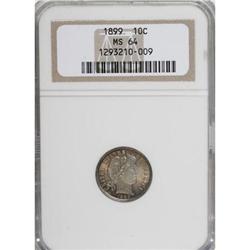 1899 10C MS64 NGC