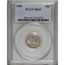 1901 10C MS63 PCGS