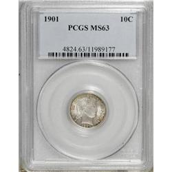 1901 10C MS63 PCGS