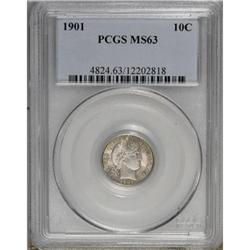 1901 10C MS63 PCGS