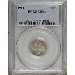 1901 10C MS64 PCGS