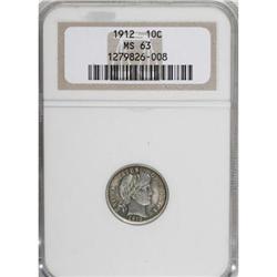 1912 10C MS63 NGC