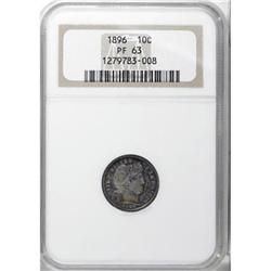 1896 10C PR63 NGC