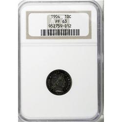1904 10C PR63 NGC