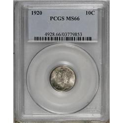1920 10C MS66 PCGS