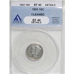 1921 10C XF40 ANACS