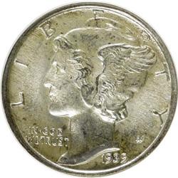 1939 10C Full Bands MS66 NGC