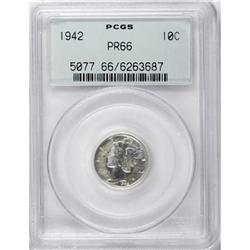 1942 10C PR66 PCGS