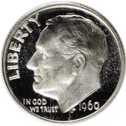 1960 10C Deep Cameo PR69 PCGS