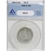 Image 1 : 1859-S 25C VG8 ANACS