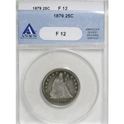 1879 25C F12 ANACS