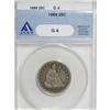 Image 1 : 1889 25C G4 ANACS