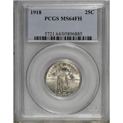1918 25C Full Head MS64 PCGS