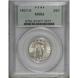 1927-D 25C MS63 PCGS