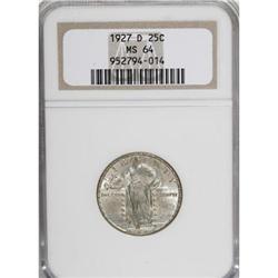 1927-D 25C MS64 NGC