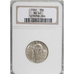 1930 25C MS62 NGC