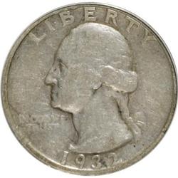 1932-D 25C XF40 ANACS