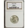 Image 1 : 1942-D 25C MS66 NGC