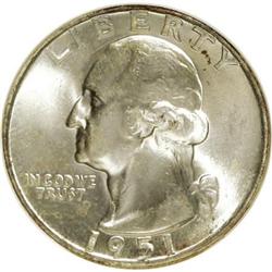 1951-D 25C MS67 NGC