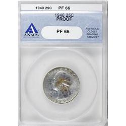 1940 25C PR66 ANACS