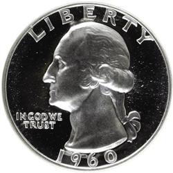 1960 25C Cameo PR69 NGC