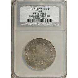 1807 50C Draped Bust VF20 CSN