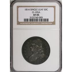 1814 50C XF45 NGC