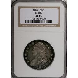 1822 50C XF45 NGC