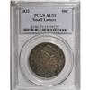 Image 1 : 1832 50C Small Letters AU53 PCGS