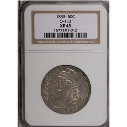 1833 50C XF45 NGC