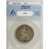 Image 1 : 1866-S 50C No Motto G4 ANACS